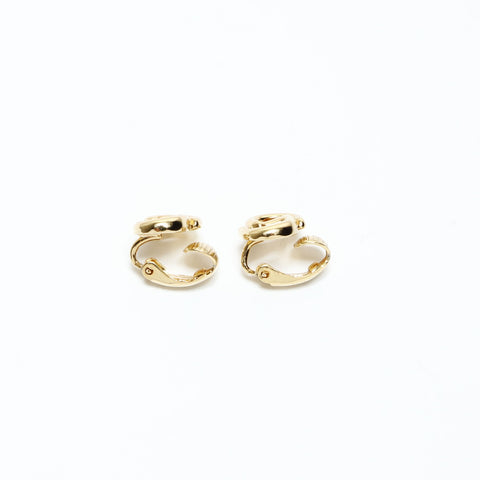 Christian Dior CD logo Earring gold WS25207