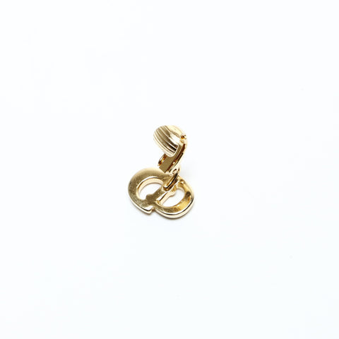 Christian Dior CD logo Earring gold WS25207