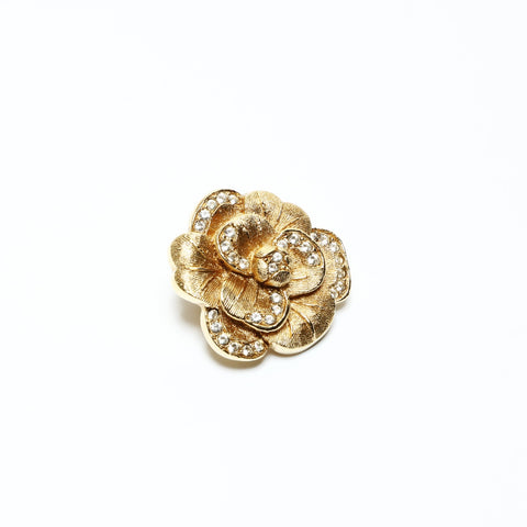 Christian Dior Flower Pin Brooch Brooch gold WS25209