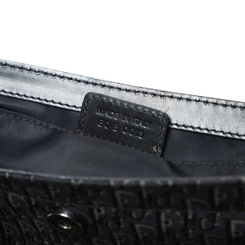 Christian Dior Trotter Street Chic One Belt in Canvas Shoulder Bag black WS25214