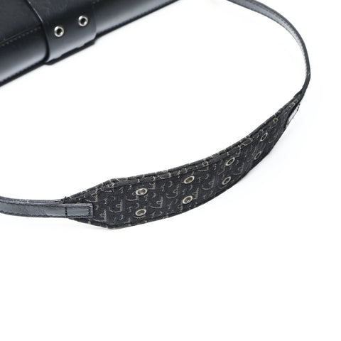 Christian Dior Trotter Street Chic One Belt in Canvas Shoulder Bag black WS25214