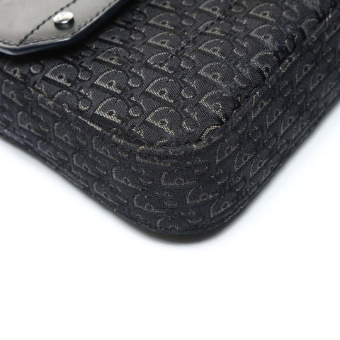 Christian Dior Trotter Street Chic One Belt in Canvas Shoulder Bag black WS25214