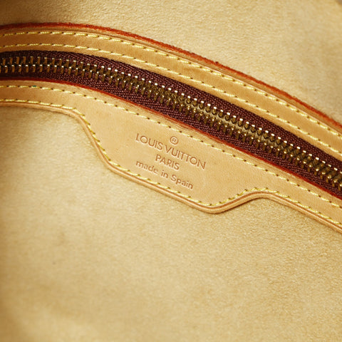 LOUIS VUITTON Monogram Looping GM 2000 Shoulder Bag Brown WS25217