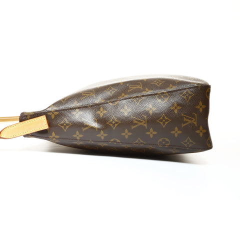 LOUIS VUITTON Monogram Looping GM 2000 Shoulder Bag Brown WS25217