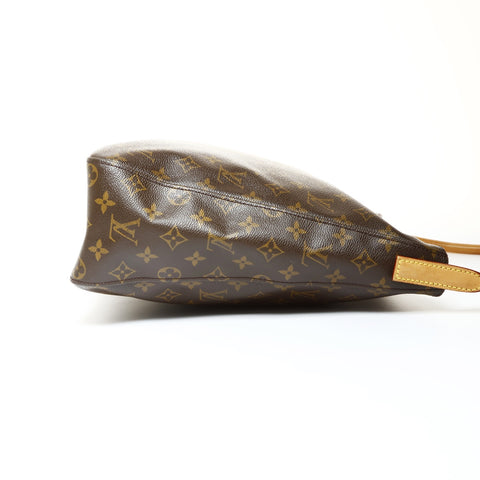 LOUIS VUITTON Monogram Looping GM 2000 Shoulder Bag Brown WS25217