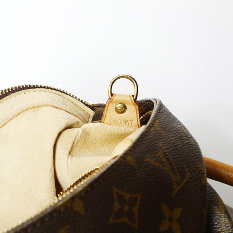 LOUIS VUITTON Monogram Looping GM 2000 Shoulder Bag Brown WS25217