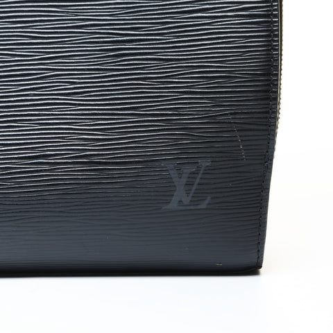 LOUIS VUITTON 1998 Epi Pont Neuf Handbag black WS25218