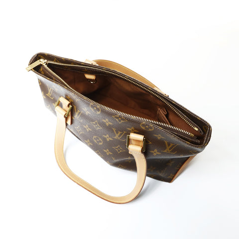 LOUIS VUITTON Cava Piano Monogram 2002 Tote Bag Brown WS25219