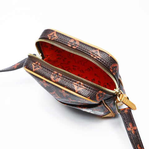 LOUIS VUITTON Catgram 2018 Monogram Shoulder Bag Brown WS25220