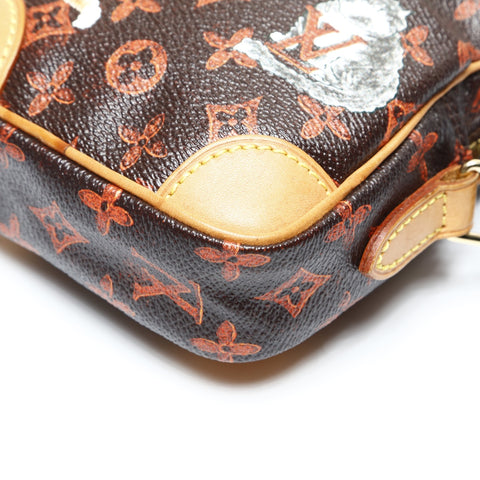 LOUIS VUITTON Catgram 2018 Monogram Shoulder Bag Brown WS25220