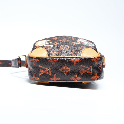 LOUIS VUITTON Catgram 2018 Monogram Shoulder Bag Brown WS25220