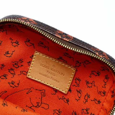 LOUIS VUITTON Catgram 2018 Monogram Shoulder Bag Brown WS25220