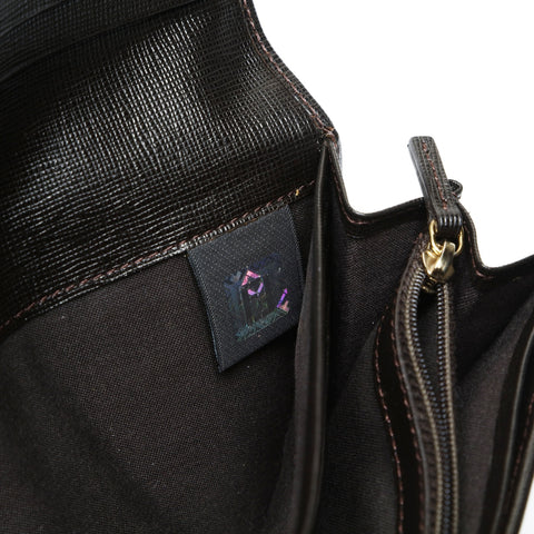 FENDI Zucca PVC Purse Brown WS25221