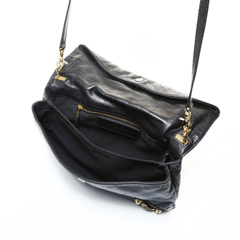 BALENCIAGA Giant Envelope 2way Shoulder Bag black WS25223