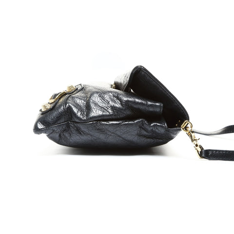 BALENCIAGA Giant Envelope 2way Shoulder Bag black WS25223