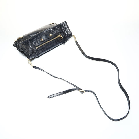 BALENCIAGA Giant Envelope 2way Shoulder Bag black WS25223