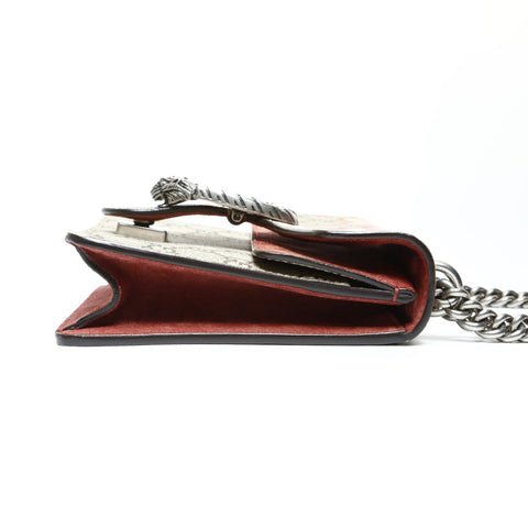 GUCCI GG Supreme Bloom Dionysus Small Shoulder Bag beige WS25226