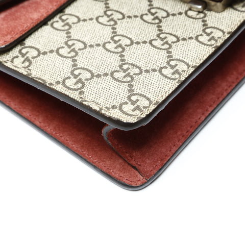 GUCCI GG Supreme Bloom Dionysus Small Shoulder Bag beige WS25226