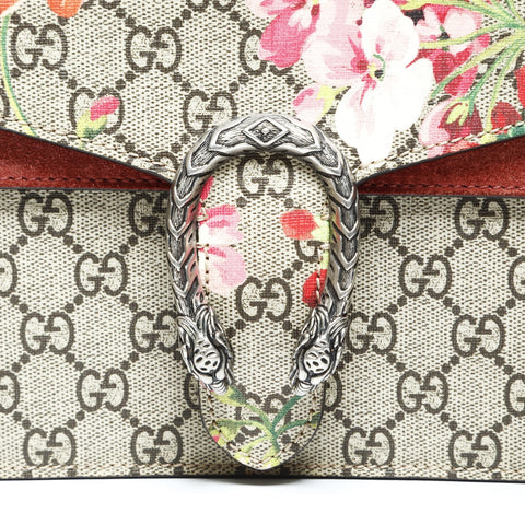 GUCCI GG Supreme Bloom Dionysus Small Shoulder Bag beige WS25226