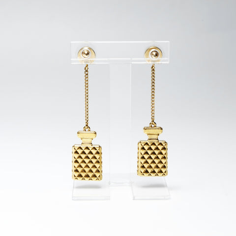 CHANEL A20A COCO Mark Drop 2020 Perfume Motif Pierce gold WS25228