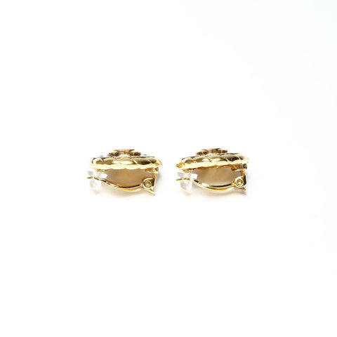 CHANEL 1980s COCO Mark Earring gold WS25232