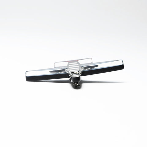 CHANEL Airplane COCO Mark 16S 2016 Brooch black WS25237