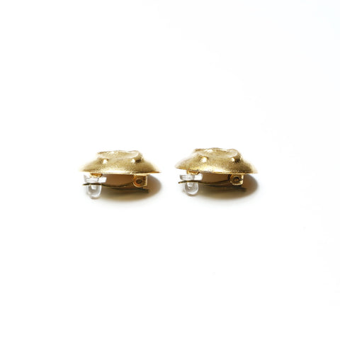 CHANEL COCO Mark Round 95A 1995 Earring gold WS25240