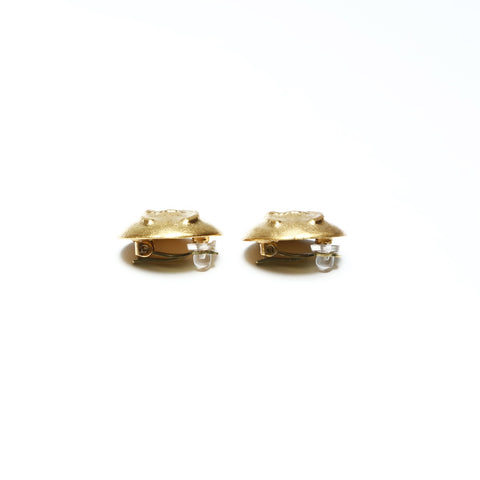 CHANEL COCO Mark Round 95A 1995 Earring gold WS25240