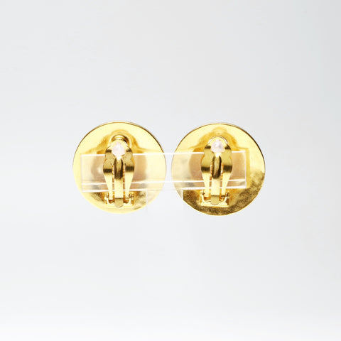 CHANEL 94A 1994 COCO Mark Earring gold WS25243