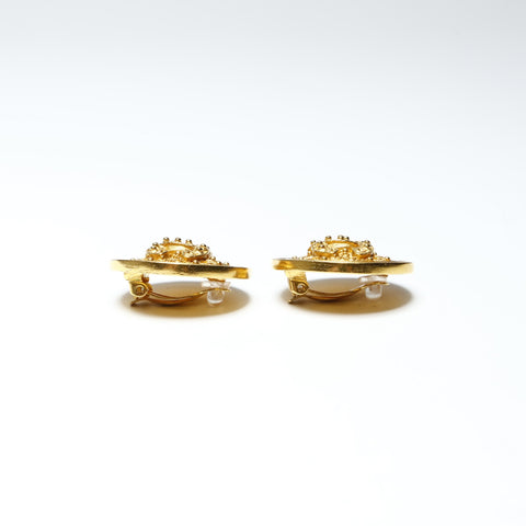 CHANEL 94A 1994 COCO Mark Earring gold WS25243