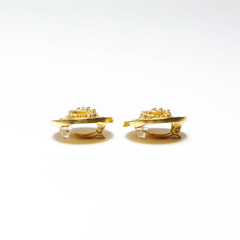 CHANEL 94A 1994 COCO Mark Earring gold WS25243