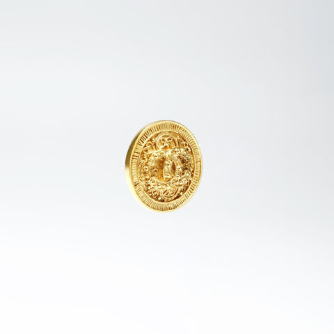 CHANEL 94A 1994 COCO Mark Earring gold WS25243