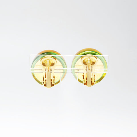 CHANEL 97P 1997 COCO Mark Earring gold WS25244