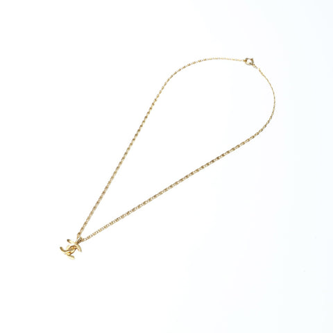 CHANEL COCO Mark Necklace gold WS25249