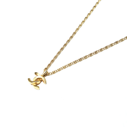 CHANEL COCO Mark Necklace gold WS25249