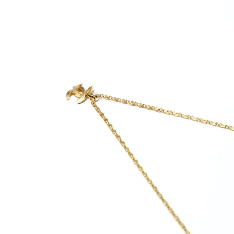 CHANEL COCO Mark Necklace gold WS25249