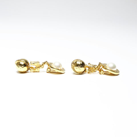 CELINE Arc de Triomphe Star Drop Earring gold WS25250