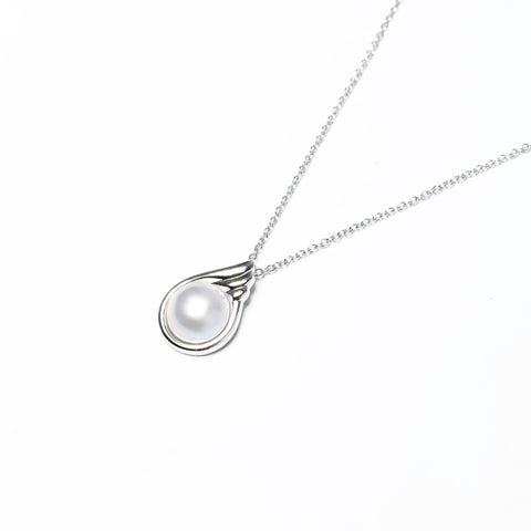 TASAKI Pearl Silver Pearl Necklace Silver WS25255