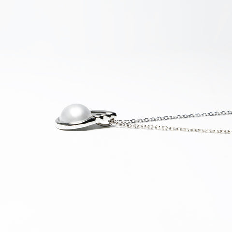 TASAKI Pearl Silver Pearl Necklace Silver WS25255