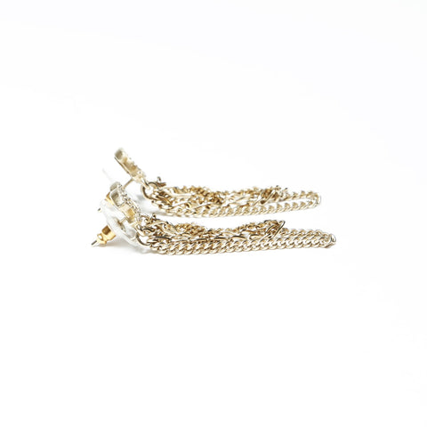 CHANEL 09P 2009 COCO Mark Chain Pierce gold WS25262