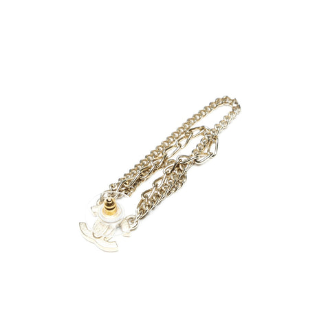 CHANEL 09P 2009 COCO Mark Chain Pierce gold WS25262