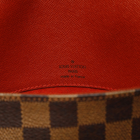 LOUIS VUITTON 2003 Damier Musette Shoulder Bag Brown WS25265