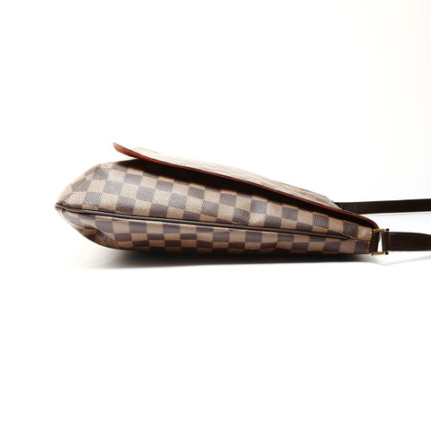 LOUIS VUITTON 2003 Damier Musette Shoulder Bag Brown WS25265