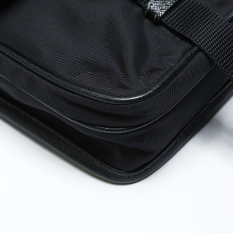 PRADA Nylon Saffiano 2VD043 Shoulder Bag black WS25270