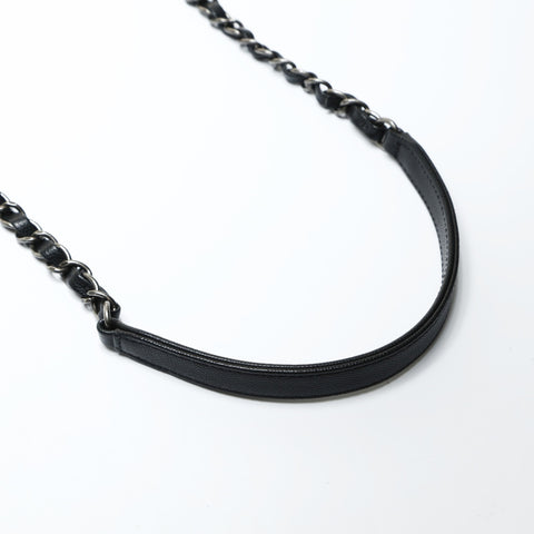 CHANEL No. 21 2015-2016 Coco Handle 2-way Caviar Skin Chain Handbag black WS25272