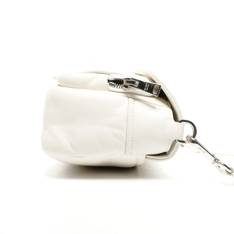 PRADA Nappa leather Shoulder Bag white WS25282