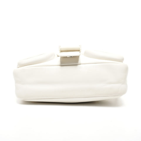 PRADA Nappa leather Shoulder Bag white WS25282