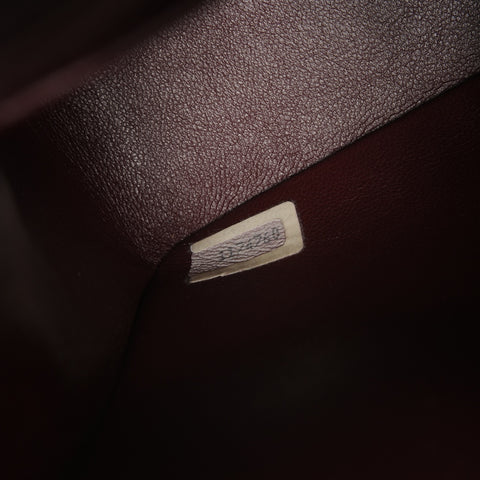 CHANEL No. 1 1989-1991 Lambskin Double Flap Matelasse 9.8" Shoulder Bag black WS25283