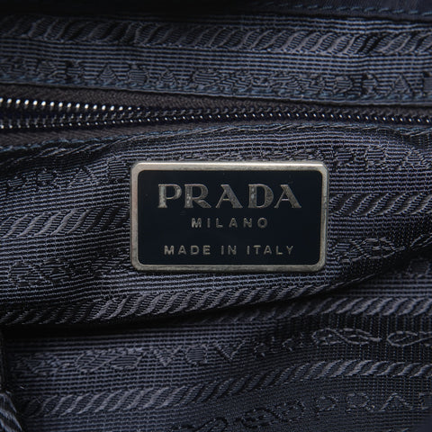PRADA Nylon Backpack  Daypack Navy WS25288