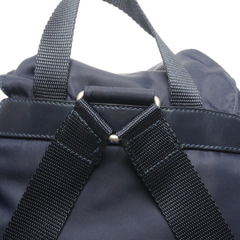 PRADA Nylon Backpack  Daypack Navy WS25288